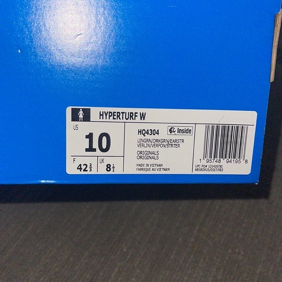 Women's Adidas Hyperturf Adventure Shoes - US 10‎ - Picture 8 of 9